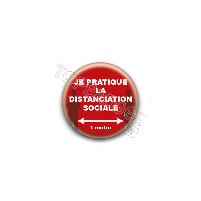 Badge : Distanciation sociale