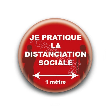 Badge : Distanciation sociale