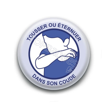 Badge : Tousser ou éternuer dans son coude, gouvernement