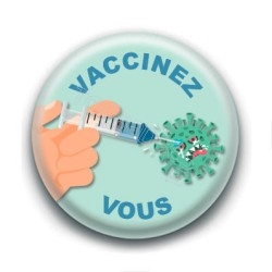 Badge : Vaccinez-vous
