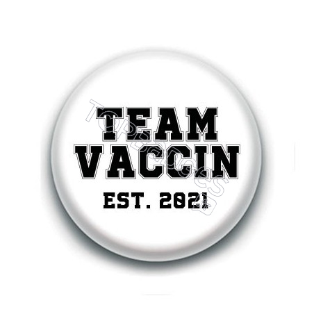 Badge : Team vaccin, ets. 2021