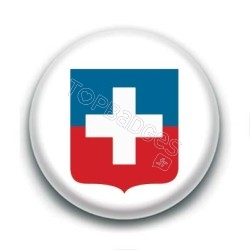 Badge : Croix blanche