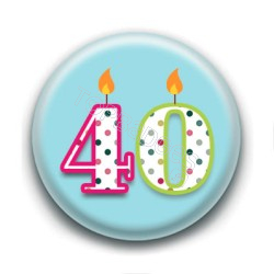 Badge : 40 ans !