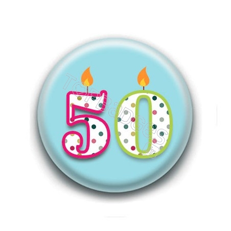 Badge : 50 ans !
