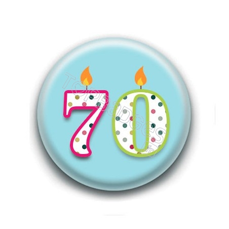 Badge : 70 ans !