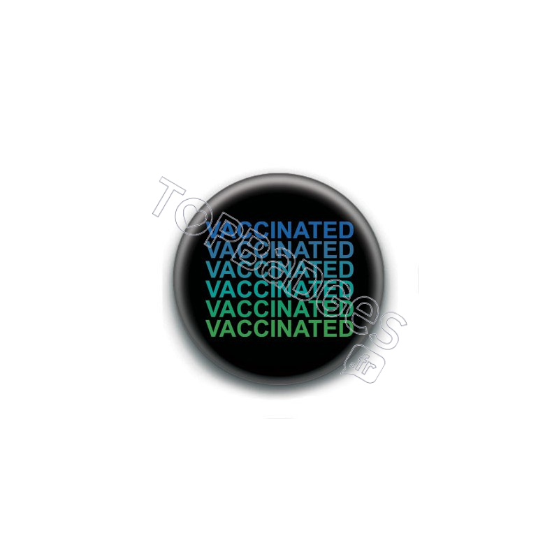 Badge : Vaccinated