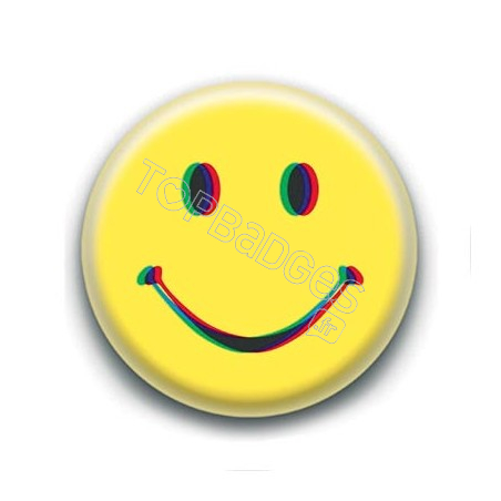 Badge : Smiley acid