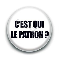 Badge : C'est qui le patron ?