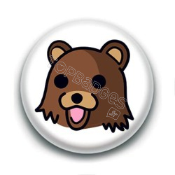 Badge : Tête de Pedobear