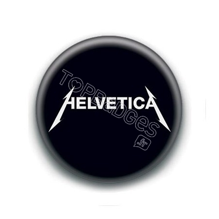 Badge : Helvetica