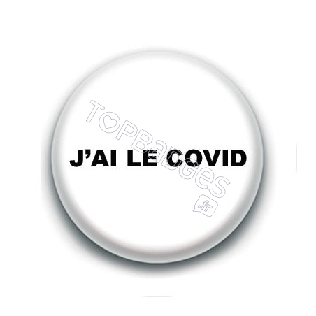 Badge : J'ai le covid