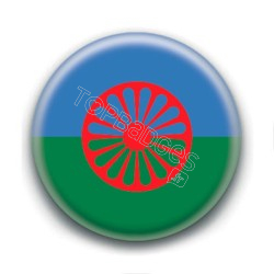 Badge : Drapeau Tsigane