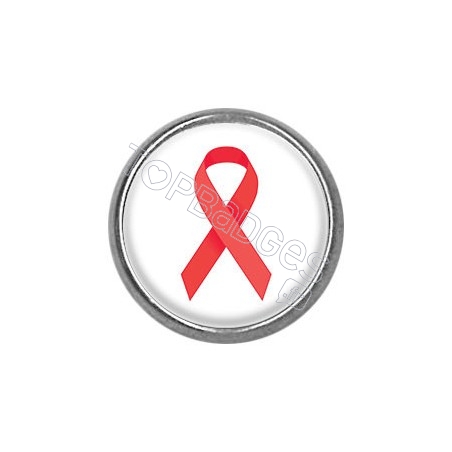 Pins rond : Lutte contre le sida