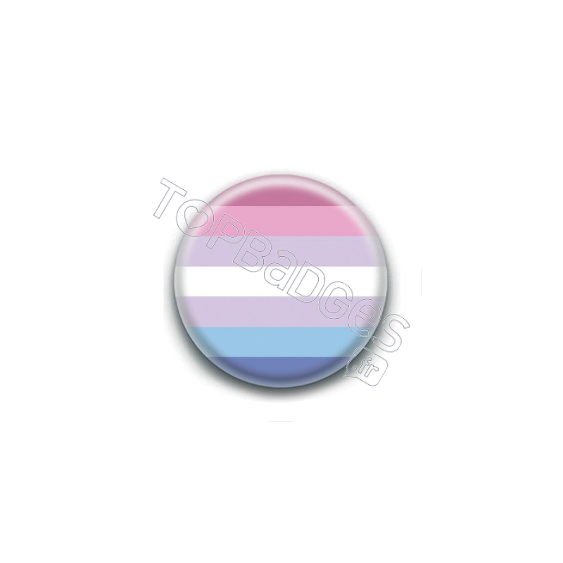 Badge : Drapeau bigenre