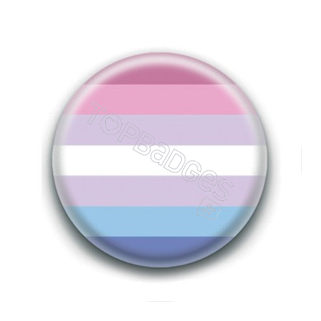 Badge : Drapeau bigenre