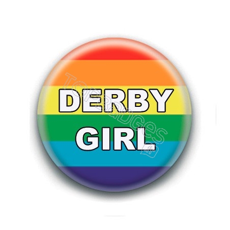 Badge : Derby girl LGBTQIA+