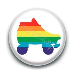 Badge : Roller derby LGBTQIA+