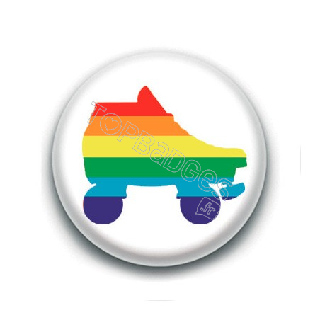 Badge : Roller derby LGBTQIA+