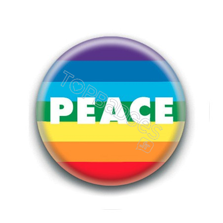 Badge : Peace LGBTQIA+