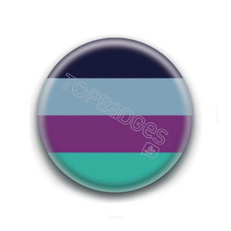 Badge : Drapeau bi aroace