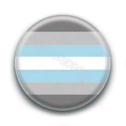 Badge : Drapeau demi-boy