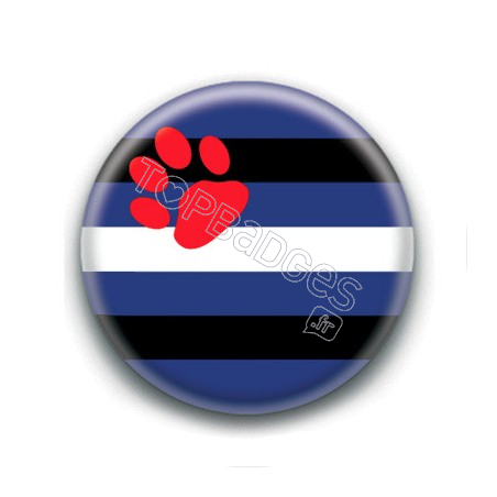 Badge : Drapeau puppy