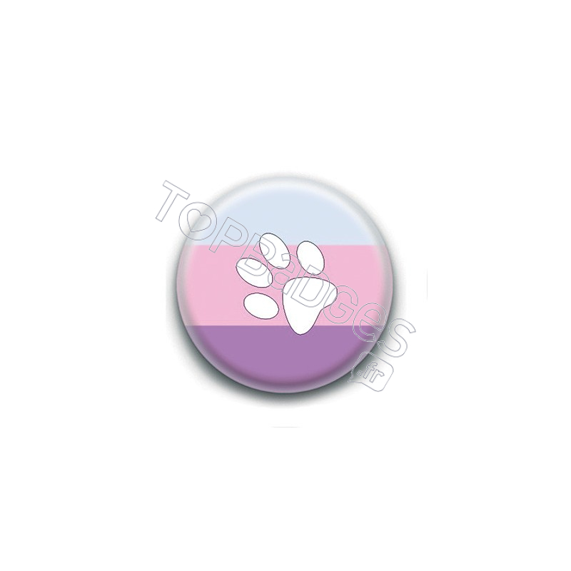 Badge : Drapeau furry