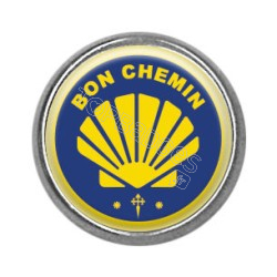 Pins rond : Bon chemin, Compostelle