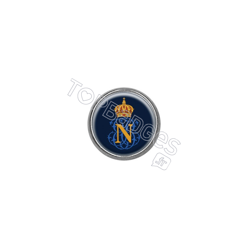 Pins rond : Sigle Napoléon Bonaparte