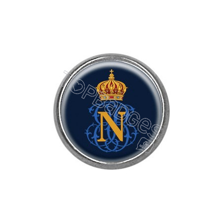 Pins rond : Sigle Napoléon Bonaparte