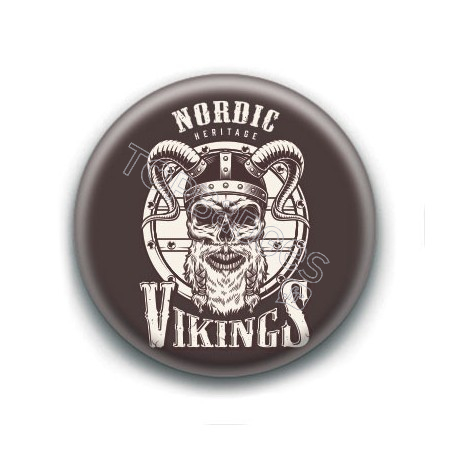 Badge : Nordic heritage, vikings