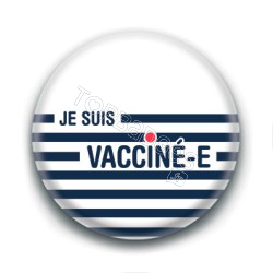 Badge : Je suis vacciné.e, marin