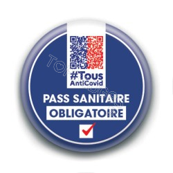 Badge : Pass sanitaire obligatoire