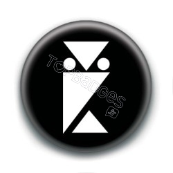 Badge : Logo hibou Macron