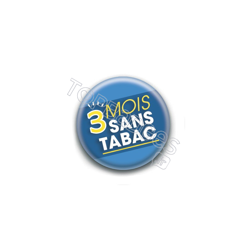 Badge : 3 mois sans tabac