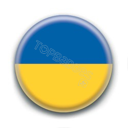 Badge : Drapeau Ukraine