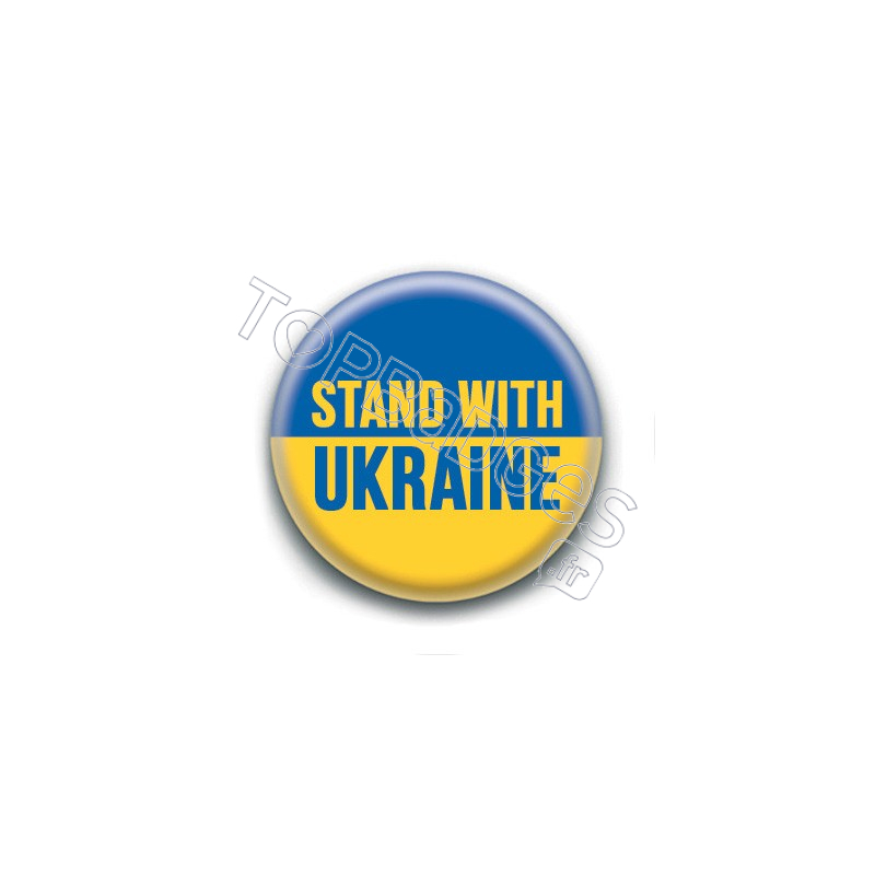 Badge : Stand with Ukraine