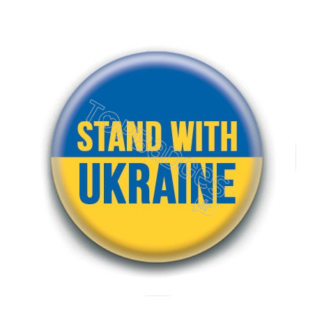 Badge : Stand with Ukraine