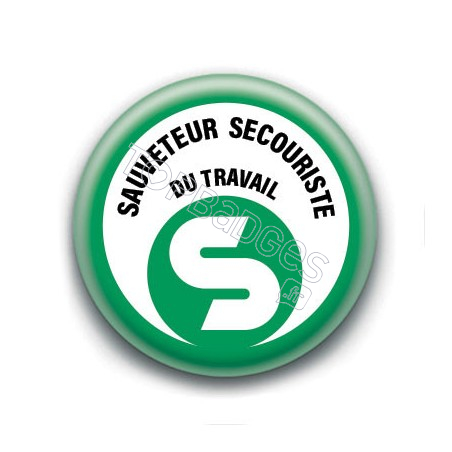 Badge : Sauveteur secouriste du travail