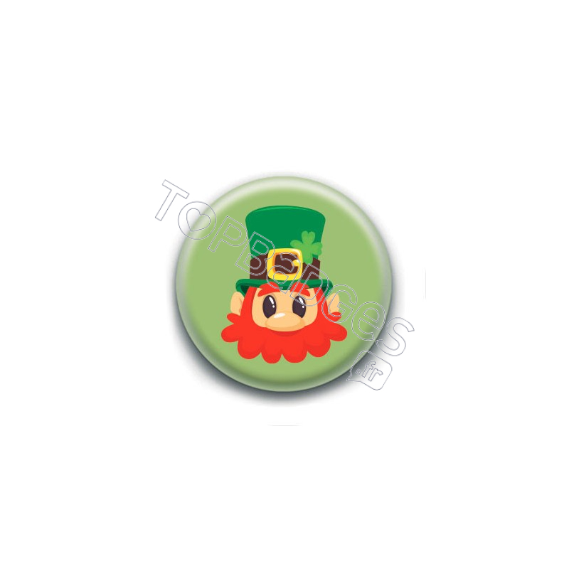 Badge : Lutin Saint Patrick