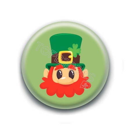 Badge : Lutin Saint Patrick