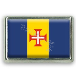 Pins rectangle : Drapeau Île de Madère