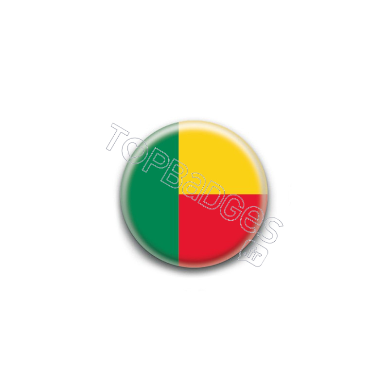 	Badge : Drapeau Bénin