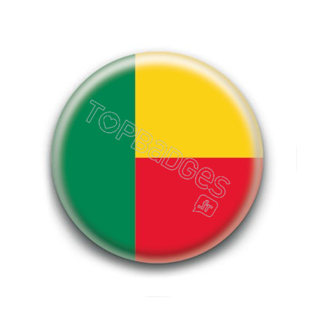 	Badge : Drapeau Bénin