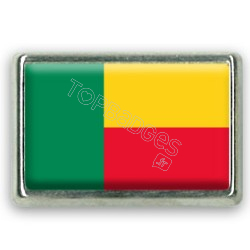 Pins rectangle : Drapeau Bénin