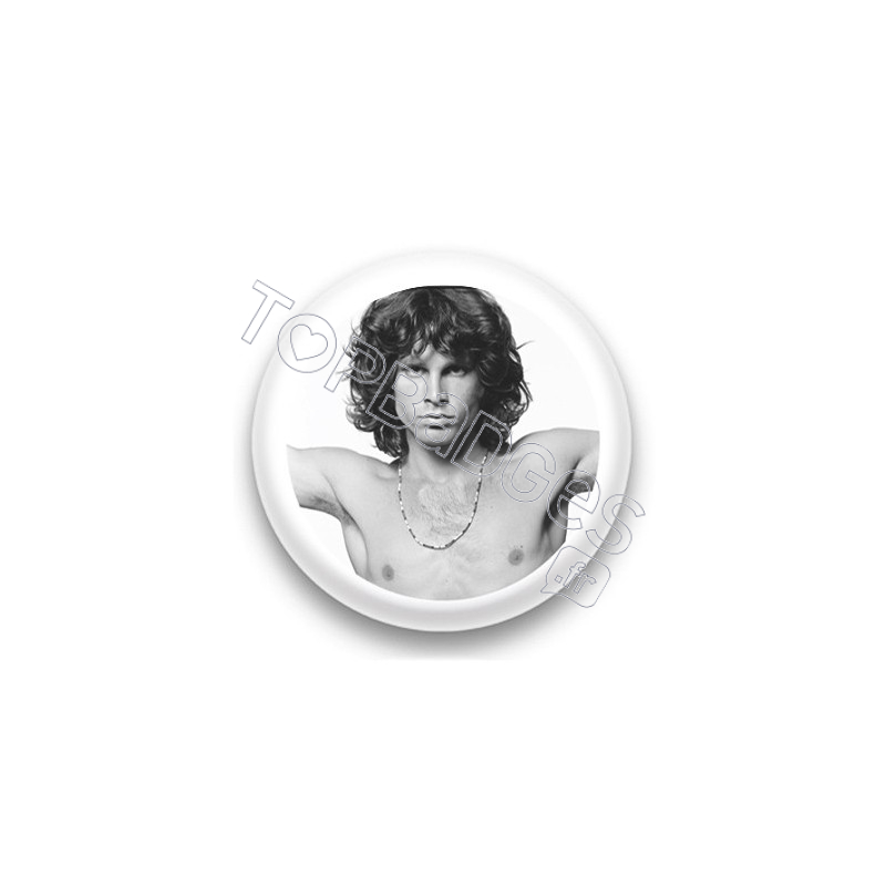 Badge : Chanteur Jim Morisson