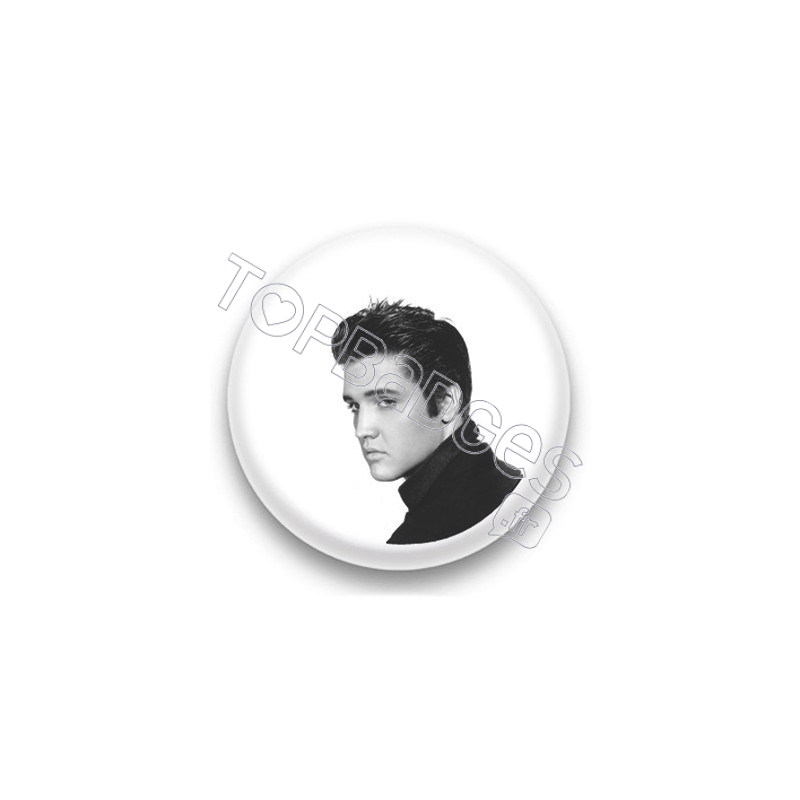 Badge : Chanteur Elvis Presley