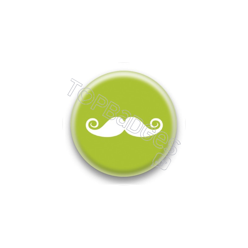 Badge Moustache 