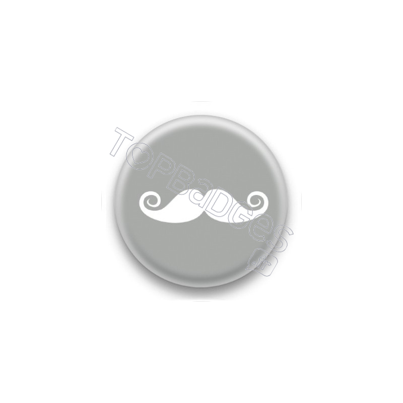 Badge Moustache