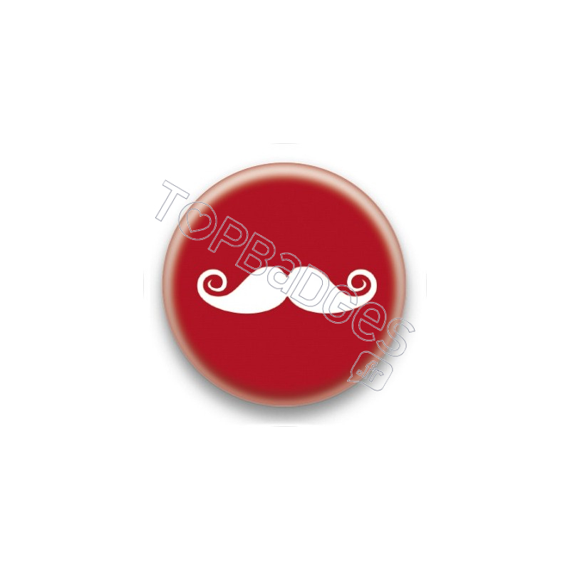 Badge Moustache